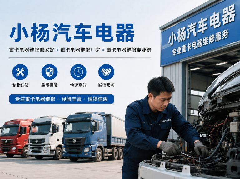 绥滨县为重卡运输提供电器维修方案
